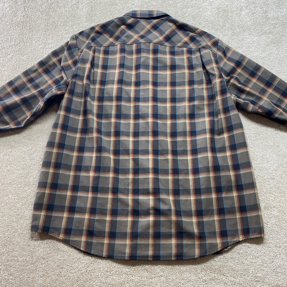 Alaskan Hardgear Shirt Mens XL Plaid‎ Wool Blend Button Down Outdoors - Picture 9 of 13